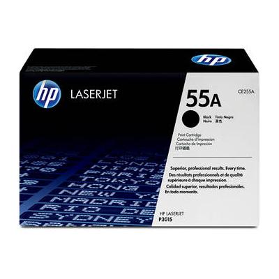 HP 55A Black LaserJet Toner Cartridge CE255A