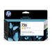 HP 730 Yellow Ink Cartridge (130mL) P2V64A