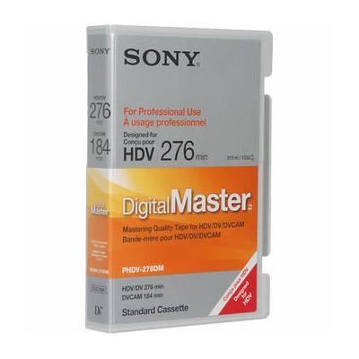 Sony PHDV-276DM 276 Minute Digital Master Videocassette PHDV276DM/US