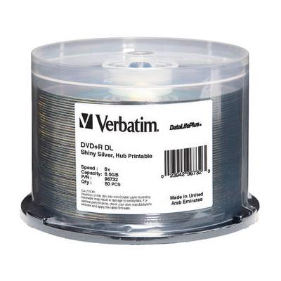 Verbatim DVD+R DL DataLifePlus Silver Recordable Disc (Spindle Pack of 50) 96732