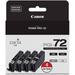 Canon LUCIA PGI-72 Ink Tank Value Pack with Chroma Optimizer 6402B008