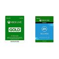 Xbox Live Gold Mitgliedschaft | 6 Monate | Xbox Live Download Code & EA Access ‚Äì Jahresmitgliedschaft | Xbox One - Download Code