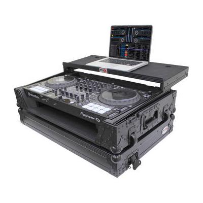 ProX LED Flight Case with 1 RU Rackspace and Wheels for Pioneer DJ DDJ-1000 and XS-DDJ1000 WLTBL LED