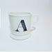 Anthropologie Dining | Anthropologie Monogram Initial A Coffee Mug | Color: Black/White | Size: Os