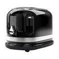 Ariete 0149B Moderna 2 Slice Toaster, Defrost, Heating & Cooking Function, Black