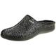 Rohde 6550 Bari Schuhe Damen Hausschuhe Pantoffeln Softfilz Weite G, Größe:39 EU, Farbe:Grau
