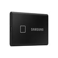 Samsung T7 Touch Portable SSD - 500 GB - USB 3.2 Gen.2 External SSD Metallic Black (MU-PC500K/WW)