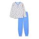 mon P'tit Dodo Jungen BG.Cars.PY3 Pyjamaset, Grau/Blau, 4 Jahre