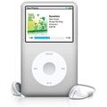 Apple iPod Classic Video Mp3 / Mp4 Music Player (120GB (6th Gen), White/Silver) (Renewed)