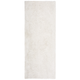 Teppich Weiß 80 x 150 cm Shaggy mit Kuschelfaktor Getuftet in rechteckiger Form Klassisch