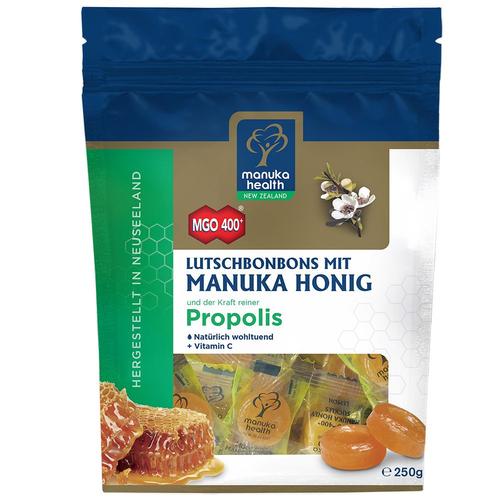 Manuka Health MGO 400+ Lutschbonb.Propolis 250 g Bonbons