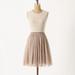 Anthropologie Dresses | Anthropologie Dulcie Dress Lace Tulle | Color: Tan | Size: S