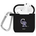 Black Colorado Rockies AirPods Case Cover