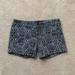 American Eagle Outfitters Shorts | American Eagle Tribal Print Shorts | Color: Black/White | Size: 4