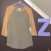 Lularoe Tops | 2xl Lularoe Randy Baseball Tee | Color: Gray/Yellow | Size: 2x