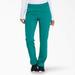 Dickies Women's Eds Essentials Tapered Leg Cargo Scrub Pants - Teal Size 3Xl (DK005)