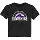 Toddler Black Colorado Rockies Primary Team Logo T-Shirt