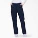 Dickies Women's Eds Signature Tapered Leg Cargo Scrub Pants - Navy Blue Size S (86106)