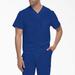 Dickies Men's Eds Essentials V-Neck Scrub Top - Galaxy Blue Size 5Xl (DK635)