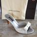 Louis Vuitton Shoes | Authentic Louis Vuitton Cream Monogram Heels | Color: Cream | Size: 7.5
