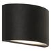 Colton 4 1/4" High Black Wall Wash LED Outdoor Wall Light