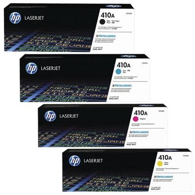 HP 4-tlg. Druckkassetten-Set »HP CF410A/CF411A/CF412A/CF413A« 410 A schwarz Image