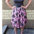 Anthropologie Skirts | Anthropologiesplendid Celebration Skirt | Color: Gray/Pink | Size: 0