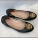 Tory Burch Shoes | Authentic Tory Burch Sandal Size 7 1/2 M | Color: Black | Size: 7.5