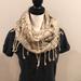 Anthropologie Accessories | Anthropologie Infinity Scarf | Color: Cream | Size: Os