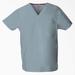 Dickies Eds Signature V-Neck Scrub Top - Gray Size L (83706)