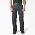 Dickies Men's Loose Fit Double Knee Work Pants - Charcoal Gray Size 33 30 (85283)