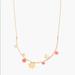 Madewell Jewelry | Madewell Daisy Bar Necklace | Color: Gold/Pink | Size: Os