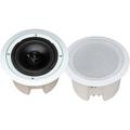 Pyle Pro PDPC82 8" 2-Way Round Enclosed In-Ceiling Speaker (Pair) PDPC82