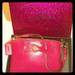 Coach Bags | Beautiful Coach Cranberry Turnlock Bow Wristlet | Color: Pink/Purple | Size: 6'"(L) X 4"(H) X .25"(D)