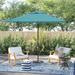 Sol 72 Outdoor™ Launceston 10' x 6.5' Rectangular Market Umbrella Metal in Blue/Navy | 103.9 H in | Wayfair 895FE2F1D3374B6899F9E8213A708035