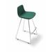 Ivy Bronx Fechteler Bar & Counter Stool Leather in Gray/Green | 31 H x 18 W in | Wayfair 9A06287C91954D688FE7F66F743AA2B2