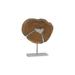 Phillips Collection Molten Sculpture on Stand Wood in Brown/Gray | 18 H x 13 W x 4 D in | Wayfair IN92221