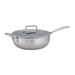 ZWILLING J.A. Henckels Zwilling Clad CFX 4.5-qt Stainless Steel Ceramic Nonstick Perfect Pan Non Stick/Stainless Steel in Gray | Wayfair 66730-026