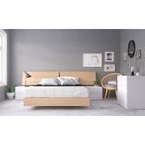 Wrought Studio™ Eton Platform Bedroom Set Wood in Brown | Queen,4 Piece (Bed, 2 Nightstands, and 4 Drawer Chest) | Wayfair