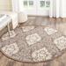 Brown 0.25 in Indoor/Outdoor Area Rug - Wade Logan® Arneshia Damask/Tan Indoor/Outdoor Area Rug | 0.25 D in | Wayfair WNPR3691 39826411