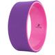 ProsourceFit Yoga Wheel Prop 12” for Improving Yoga Poses & Backbends, Flexibility, Balance, Stretching, Relaxation - Purple/Pink