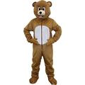 Dress Up America Brown Bear Mascot Costume for Kids and Adults - Brown Bear Role Play Costume - Beautiful Cosplay Costumes For Kids and Adults