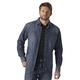 Wrangler Herren Big & Tall Retro Two Pocket Long Sleeve Snap Shirt Hemd, Denim, X-Large Hoch