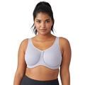 Wacoal Damen Bügel Sport-BH, Blickdicht, Lila Grau mit Zephyr, 85D