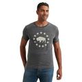 Lucky Brand Herren Short Sleeve Crew Neck Buffalo Tee T-Shirt, Jet Black, X-Groß