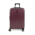 DELSEY PARIS Hartschalen-Trolley aus Titan mit drehbaren Rädern, violett, Checked-Medium 25 Inch, Erweiterbares Gepäckstück aus Titan mit Drehrollen