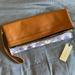 Anthropologie Bags | Bnwt Aeson Anthropologie Clutch Wristlet | Color: Blue/Brown | Size: Os