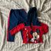 Disney Matching Sets | #Shopmycloset New Mickey Mouse Toddler Set 18m | Color: Blue/Red | Size: 18mb