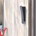 Mercury Row® Essex Street Black Integrated LED Outdoor Flush Mount Aluminum/Glass/Metal in Black/Gray | 12 H x 4.75 W x 3 D in | Wayfair