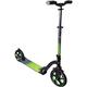Muuwmi Scooter, Kickscooter PRO with 230mm big wheels, black green, for kids and adults